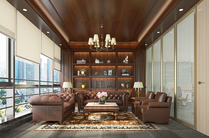 新中式办公室设计 新中式办公室设计