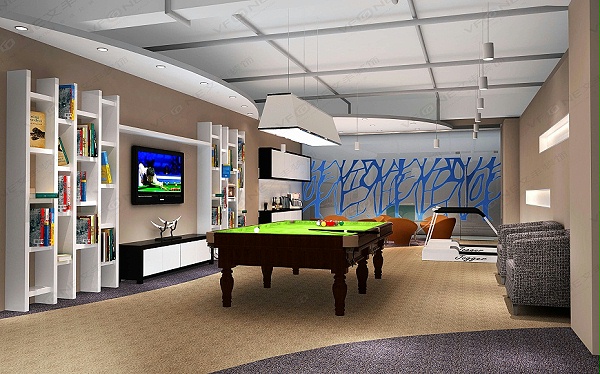 娱乐室设计效果图-文丰装饰 娱乐室设计效果图-文丰装饰