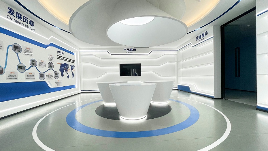 深圳办公室装修-企业展厅设计