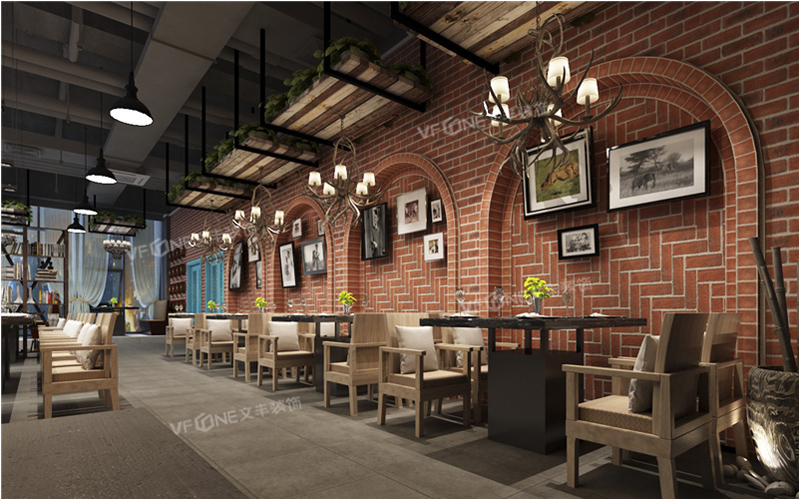 火锅店装修设计效果图 火锅店装修设计效果图