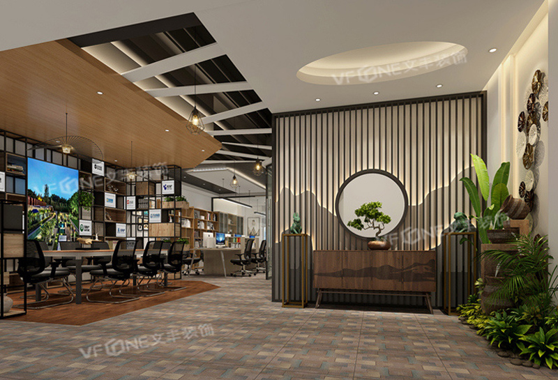 办公室中式装修风格 办公室中式装修风格