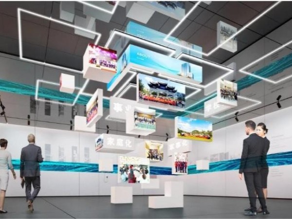 企业展厅装修|大胆运用色彩搭配装饰展厅，增强体验式感受