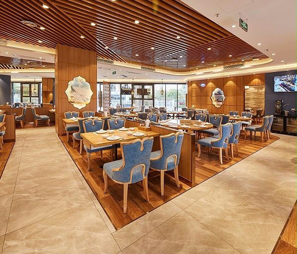 时尚高端餐厅餐饮店装修实景图