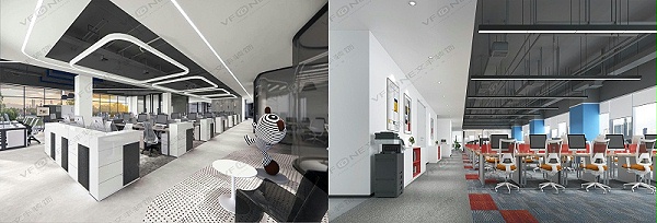 办公室设计效果图