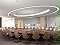 龙岗办公室装修效果图 | 圆形几何形态赋予的建筑结构美