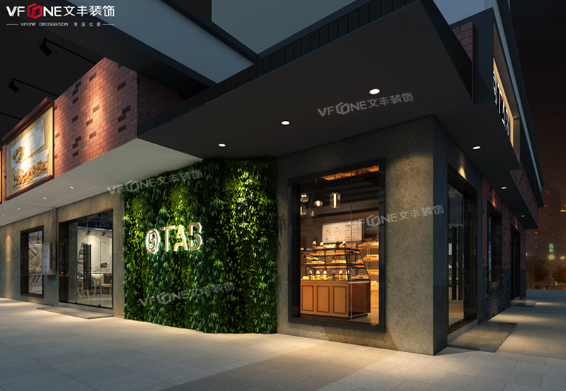 烘焙店装修效果图